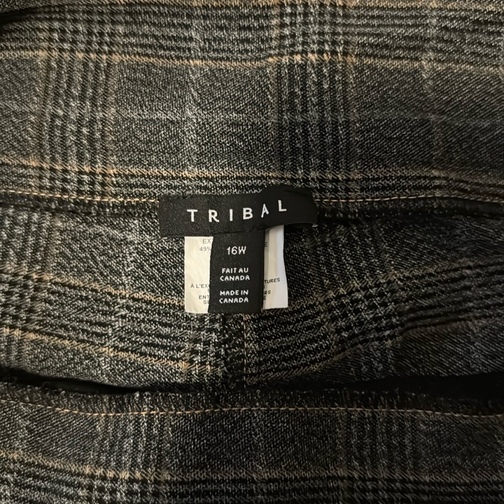 Stitch fix Tribal brand dress cropped pants size 16w 27inch inseam